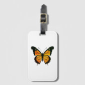 Schmetterling Gepäckanhänger (Vorderseite Vertikal)