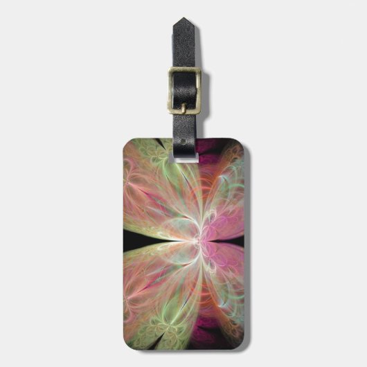 Schmetterling Gepäckanhänger (Vorderseite vertikal)