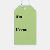 Schmetterling Geschenkanhänger (Rückseite)