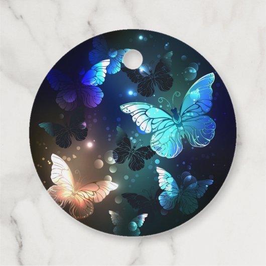 Schmetterling Geschenkanhänger (Rückseite)