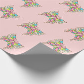 Schmetterling Geschenkpapier (Ecke)