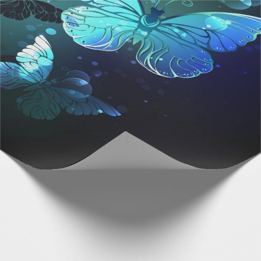 Schmetterling Geschenkpapier (Ecke)