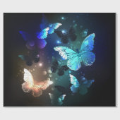 Schmetterling Geschenkpapier (Flach)
