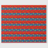 Schmetterling Geschenkpapier (Flach)