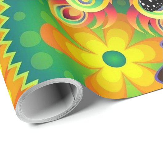 Schmetterling Geschenkpapier (Rolleneckpunkt)