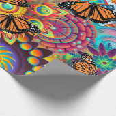 Schmetterling Geschenkpapier (Ecke)