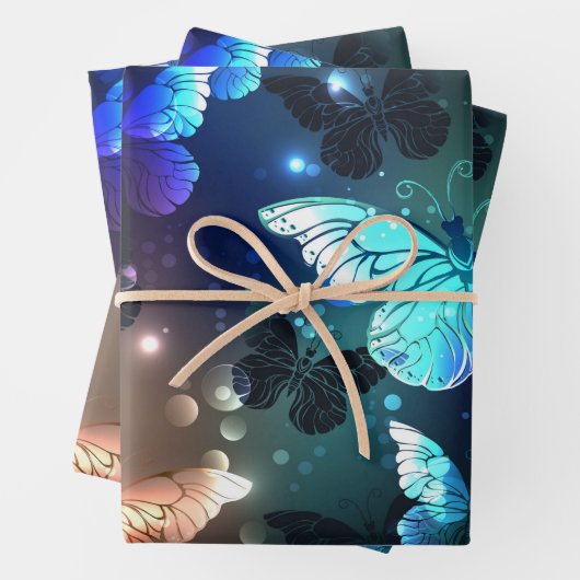 Schmetterling Geschenkpapier Set (Beispiel)