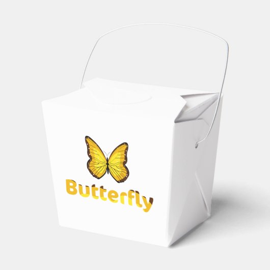 Schmetterling Geschenkschachtel (Vorderseite)