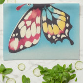 Schmetterling Geschirrtuch (Gefaltet)