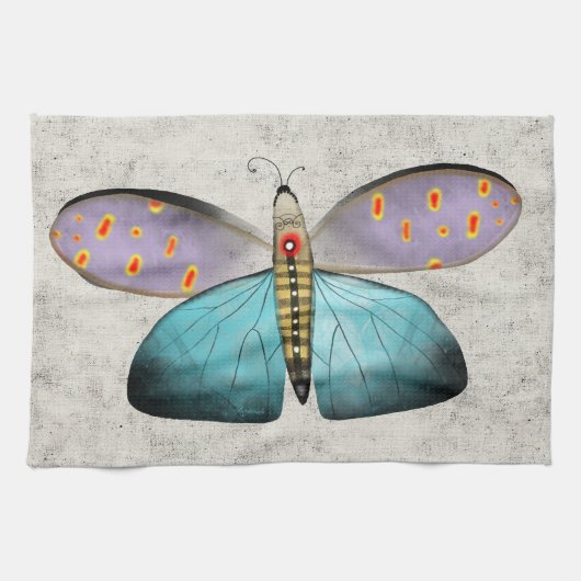 Schmetterling Geschirrtuch (Horizontal)