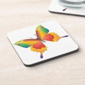 Schmetterling Getränkeuntersetzer (Linke Seite)