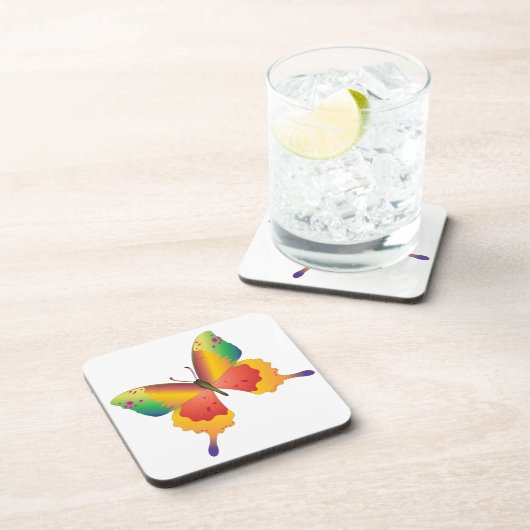 Schmetterling Getränkeuntersetzer (Rechte Seite)