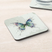 Schmetterling Getränkeuntersetzer (Linke Seite)
