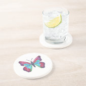 Schmetterling Getränkeuntersetzer (Seite)