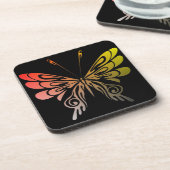 Schmetterling Getränkeuntersetzer (Linke Seite)
