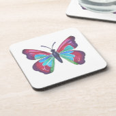 Schmetterling Getränkeuntersetzer (Linke Seite)