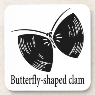 Schmetterling Getränkeuntersetzer