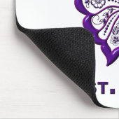 Schmetterling Gigi "Est 2020" Mousepad (Ecke)