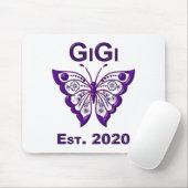 Schmetterling Gigi "Est 2020" Mousepad (Mit Mouse)