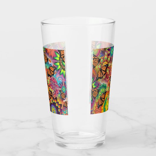 Schmetterling Glas (Rechts)