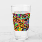 Schmetterling Glas (Vorderseite)