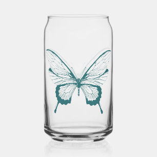 Schmetterling Glas Dose