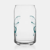Schmetterling Glas Dose (Links)