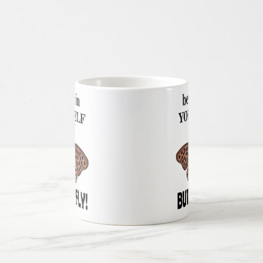 Schmetterling glaubt an euch selbst Schmetterling Kaffeetasse (Mittel)