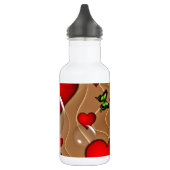 Schmetterling & Gold Trinkflasche (Links)