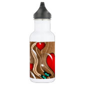 Schmetterling & Gold Trinkflasche (Rechts)