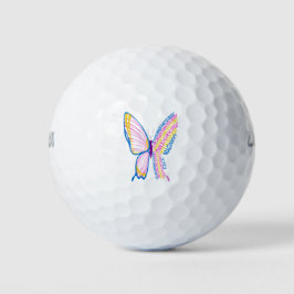 Schmetterling Golfball