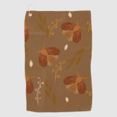 Schmetterling Golfhandtuch (Vorderseite)