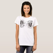 Schmetterling Graffity T-Shirt (Vorne ganz)