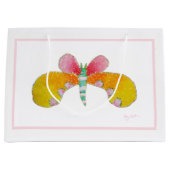Schmetterling Große Geschenktüte (Vorderseite)