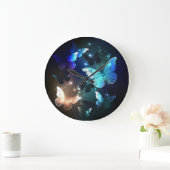 Schmetterling Große Wanduhr (Zuhause)