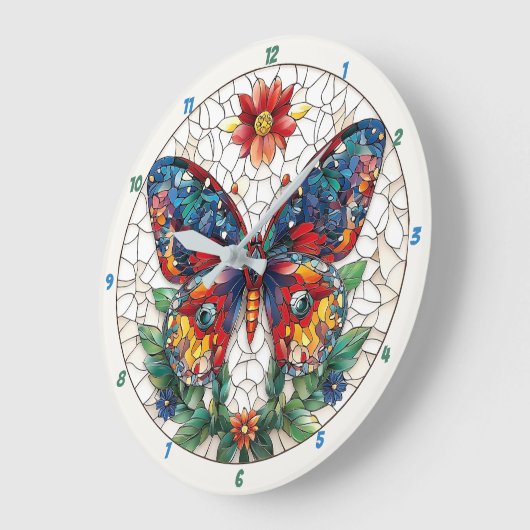 Schmetterling Große Wanduhr (Winkel)