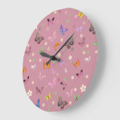 Schmetterling Große Wanduhr (Winkel)