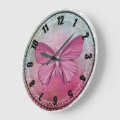 Schmetterling Große Wanduhr (Winkel)