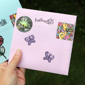 Schmetterling Gummistempel