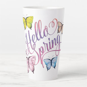 Schmetterling Hallo Frühling Milchtasse