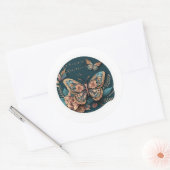 Schmetterling Happy Mother Day Stickers (Umschlag)