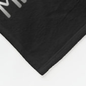 Schmetterling Ich bin das Melanom-Bewusstsein Fleecedecke (Ecke)