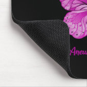Schmetterling Ich bin ein Überlebender des Gehirna Mousepad (Ecke)