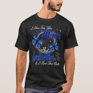 Schmetterling Ich habe zwei Titeln Mama und Moth G T-Shirt
