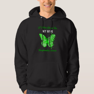 Schmetterling Ich trage Grün für meine Ehefrau Neu Hoodie