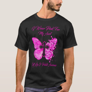 Schmetterling Ich trage Rosa für Tante Lip & Gaume T-Shirt