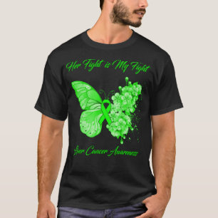 Schmetterling Ihr Kampf ist mein Kampf gegen Leber T-Shirt