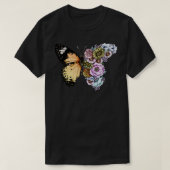 Schmetterling im Blut T-Shirt (Design vorne)