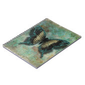 Schmetterling im Garten Notizblock (Linke Seite)