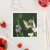 Schmetterling im Garten Serviette (Beispiel)